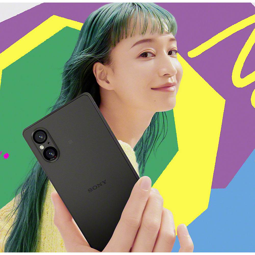 Sony Xperia 5 V 128 GB Schwarz 15.5 cm (6.1 Zoll) Smartphone