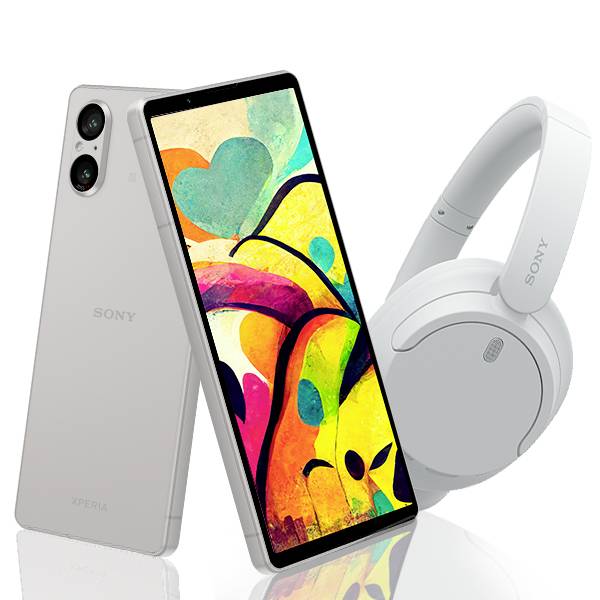 Sony Xperia 5 V 128 GB Silber 15.5 cm (6.1 Zoll) Smartphone