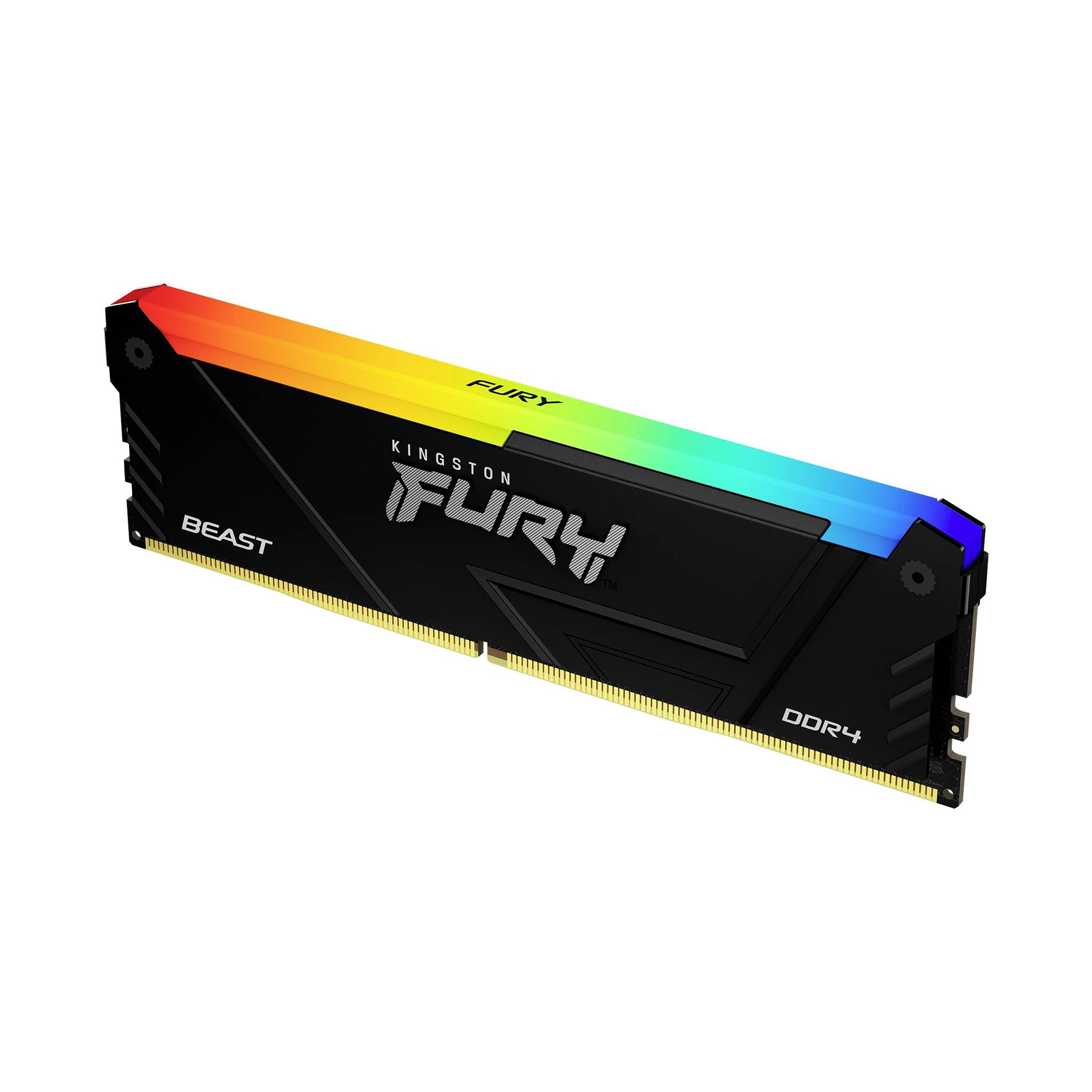 DDR4 8GB PC 3600 CL17 FURY Beast RGB