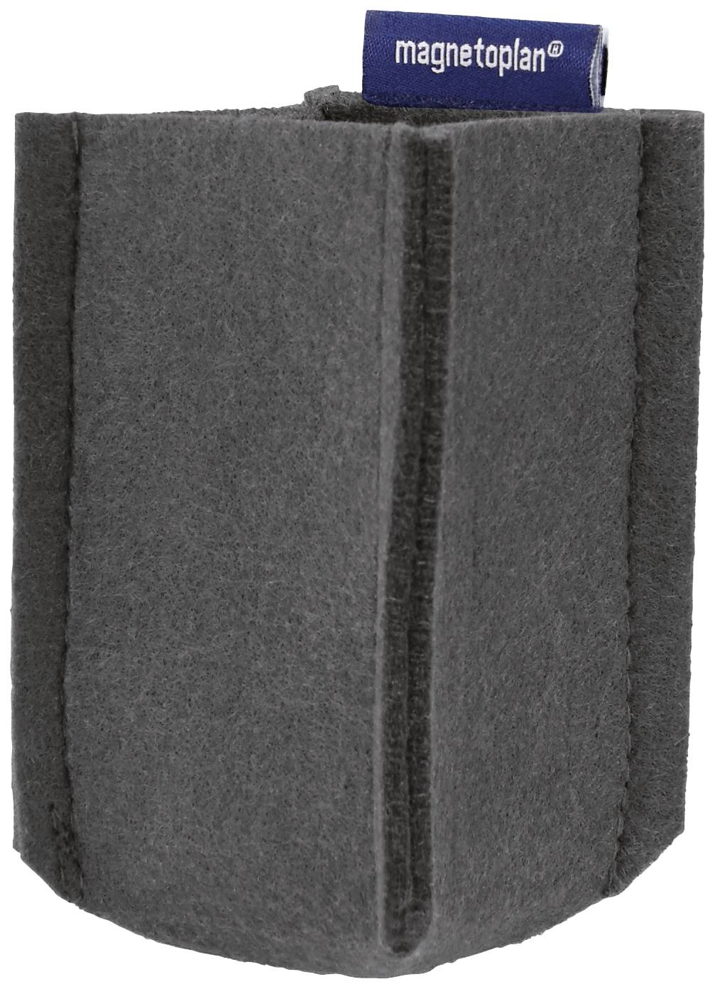 Magnetoplan Stiftehalter magnetisch magnetoTray SMALL (B x H x T) 60 x 100 x 60mm Grau 1227601