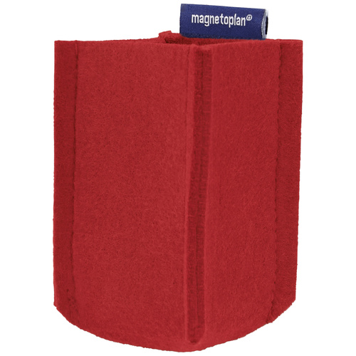 Magnetoplan Stiftehalter magnetisch magnetoTray SMALL (B x H x T) 60 x 100 x 60 mm Rot 1227606