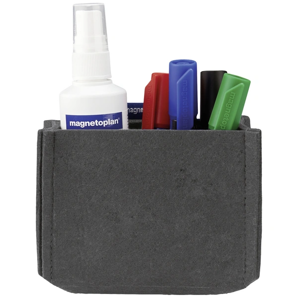 Magnetoplan Stiftehalter magnetisch magnetoTray MEDIUM (B x H x T) 130 x 100 x 60mm Grau 1227701 Magnetoplan Stiftehalter magnetisch magnetoTray MEDIUM (B x H x T) 130 x 100 x 60mm Grau 1227701