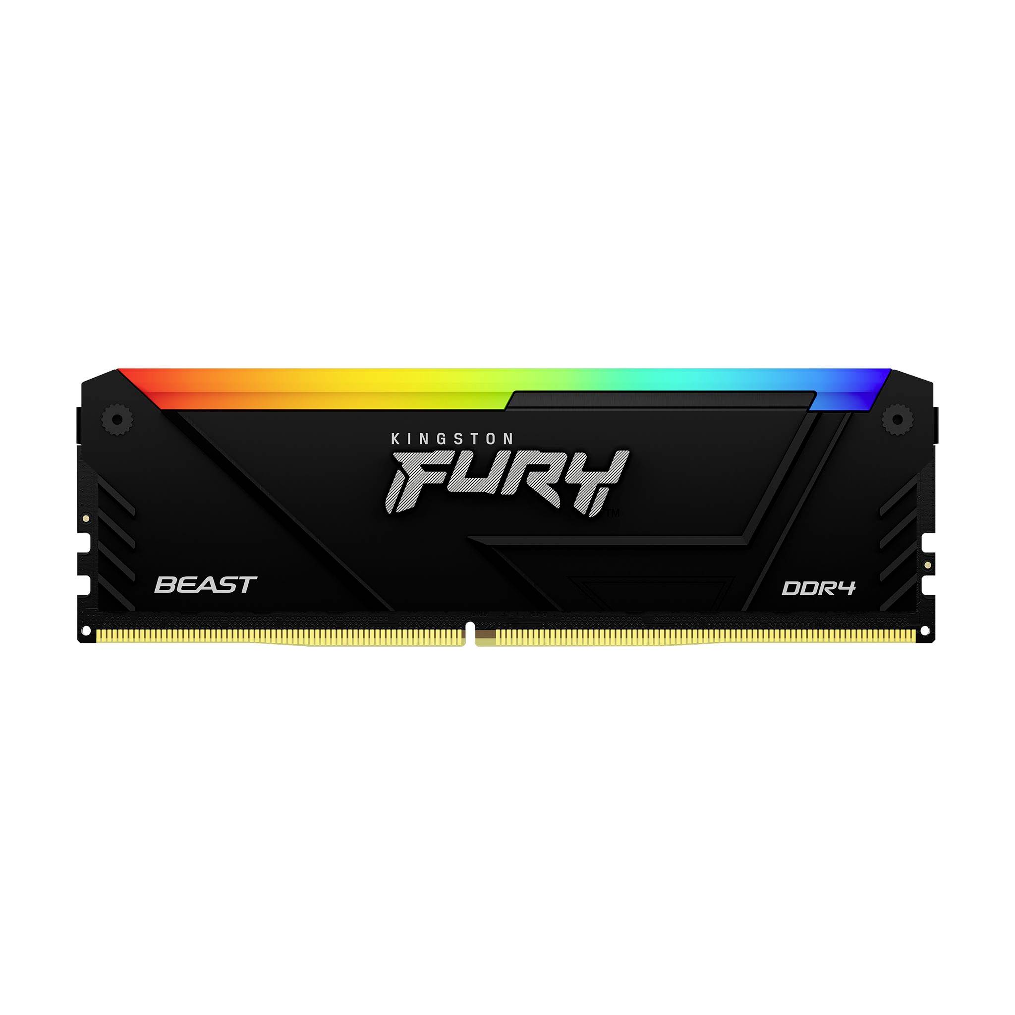 Kingston Beast RGB PC-Arbeitsspeicher Modul DDR4 128 GB 4 x 32 GB 3200 MHz 288pin DIMM KF432C16BB2AK4/128