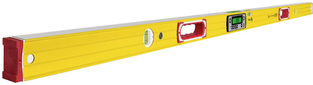 Stabila TECH 196M DL 19820 Digitale Wasserwaage mit Magnet, mit Rutschstopper, inkl. Tasche 183cm 0.5 mm/m