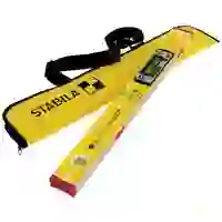 Stabila TECH 196M DL 19823 Digitale Wasserwaage mit Magnet, mit Rutschstopper, inkl. Tasche 61cm 0.5 mm/m Stabila TECH 196M DL 19823 Digitale Wasserwaage mit Magnet, mit Rutschstopper, inkl. Tasche 61cm 0.5 mm/m