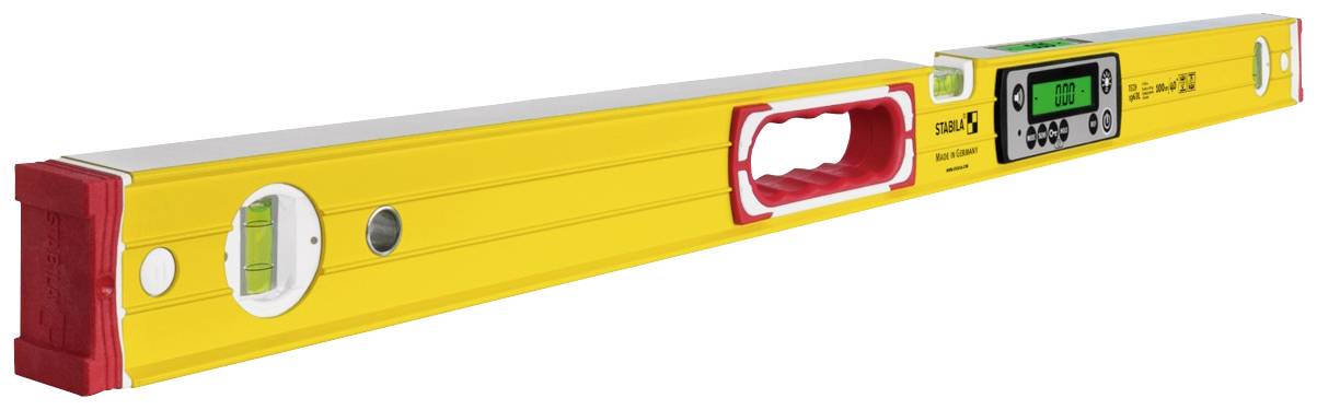 Stabila TECH 196 DL 19827 Digitale Wasserwaage mit Rutschstopper, inkl. Tasche 100 cm 0.5 mm/m