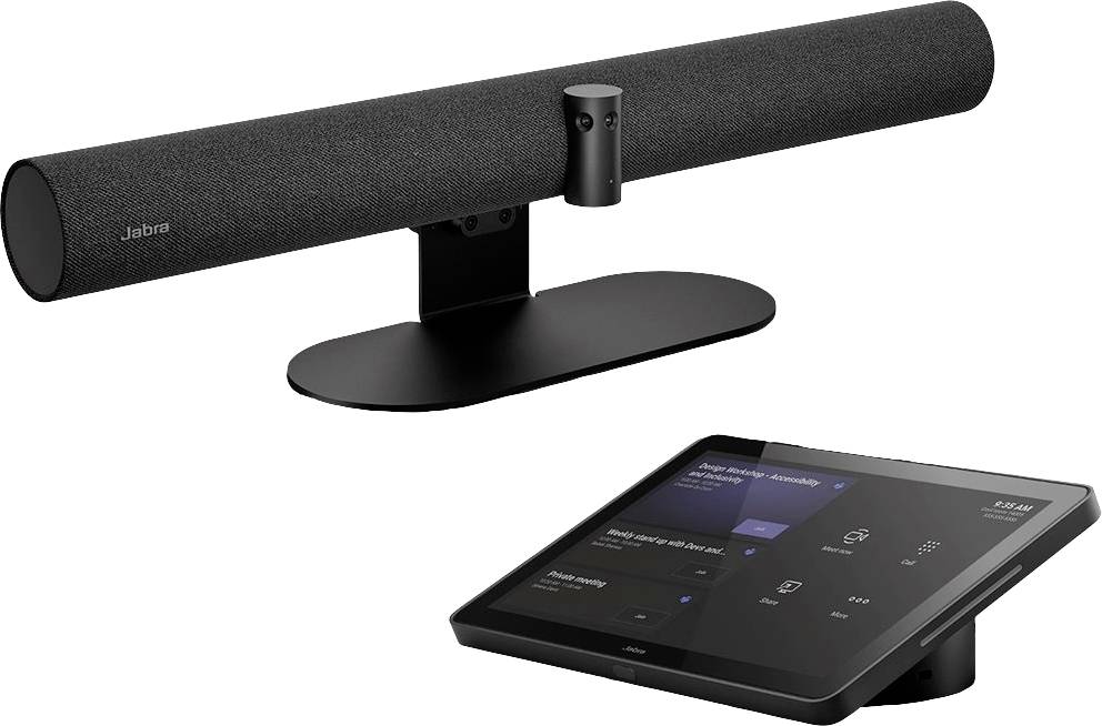 Jabra PanaCast 50 Video Bar System MS Konferenzsystem HDMI®, USB-A, USB-C®, RJ45, WLAN, Bluetooth® Schwarz