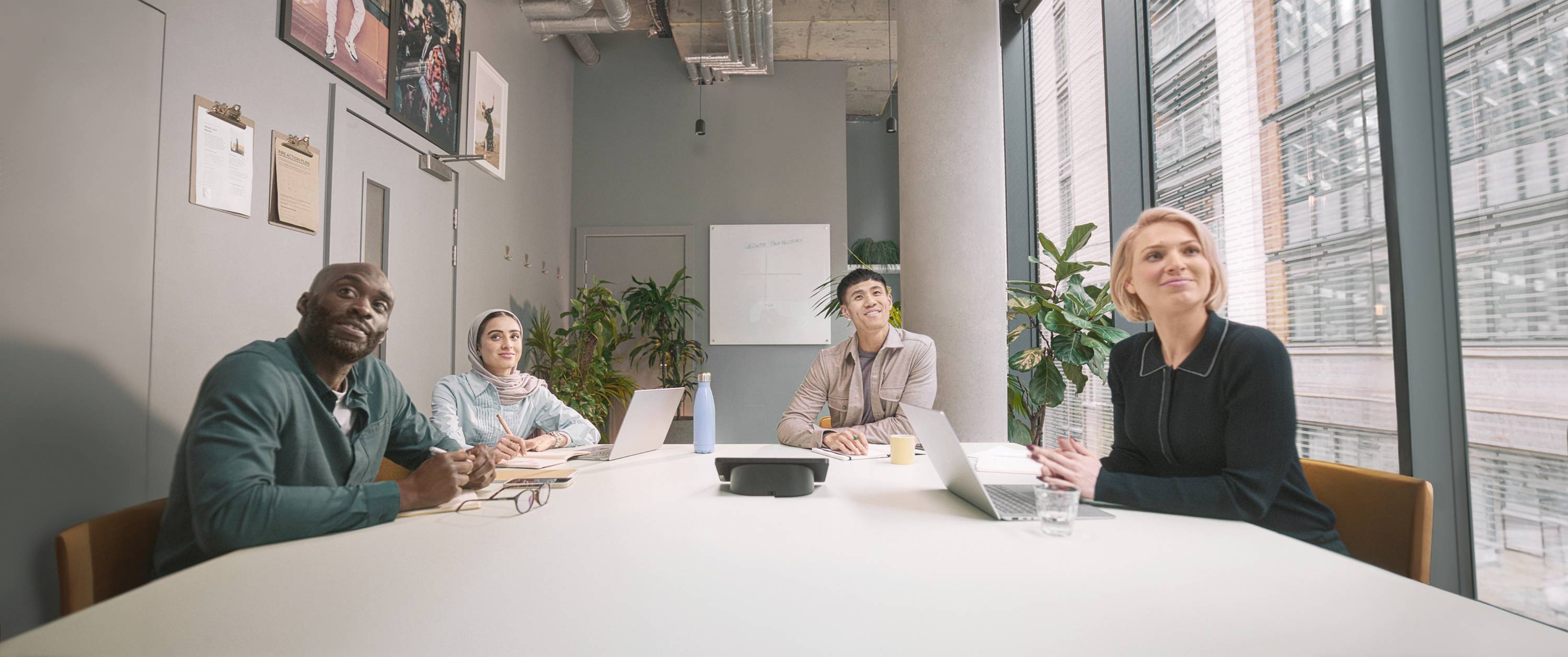 Jabra PanaCast 50 Video Bar System ZR Konferenzsystem HDMI®, USB-A, USB-C®, RJ45, WLAN, Bluetooth® Schwarz