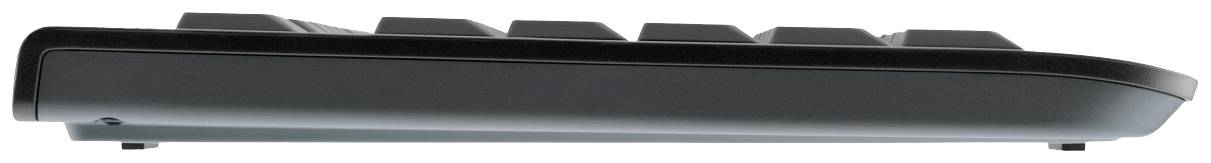 CHERRY KW 3000 Kabellos Tastatur Deutsch, QWERTZ Schwarz Geräuscharme Tasten, Hotkey Funktion, mit numerischer Tastatur