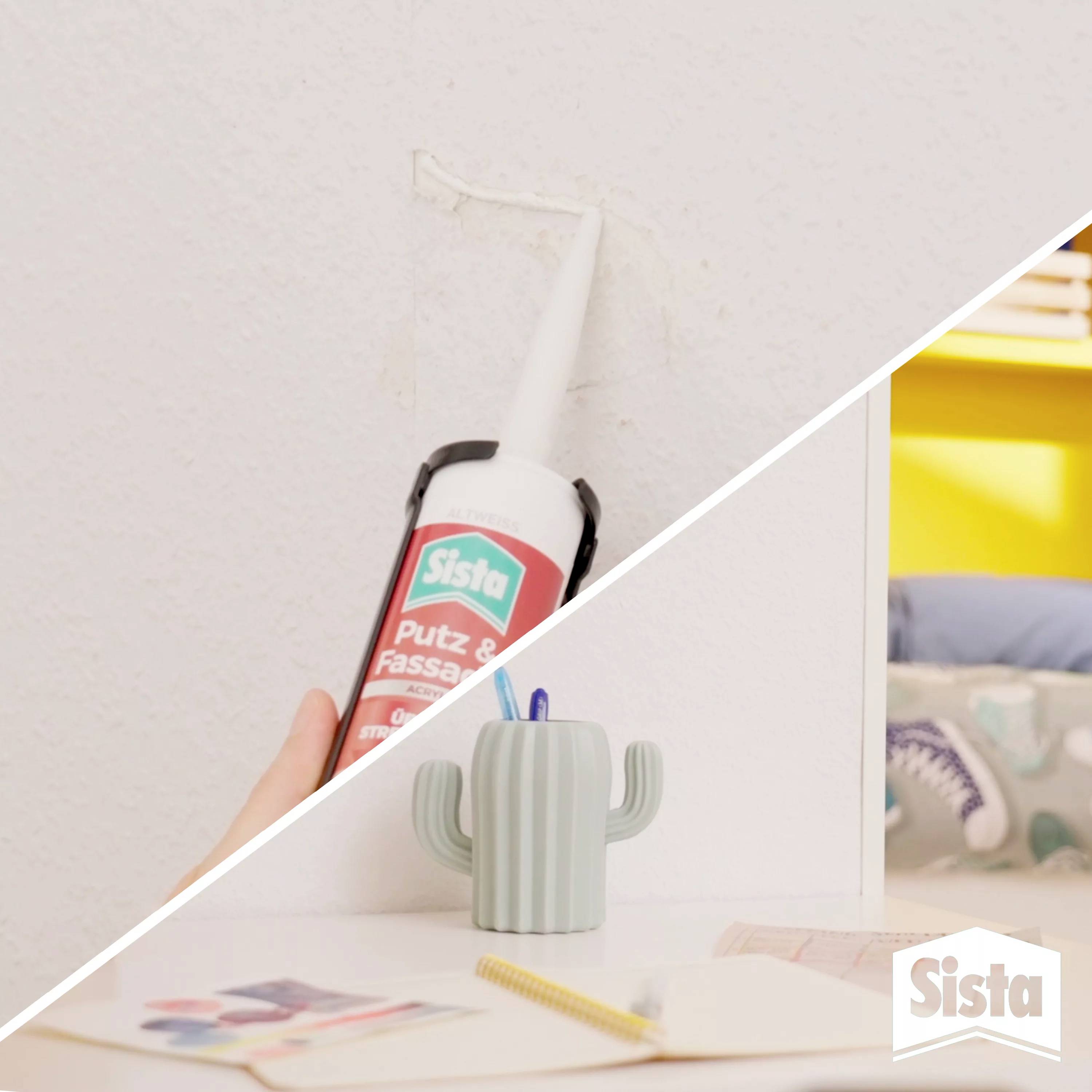 Sista Putz & Fassade Acryl Herstellerfarbe Altweiß SHPW3 280ml