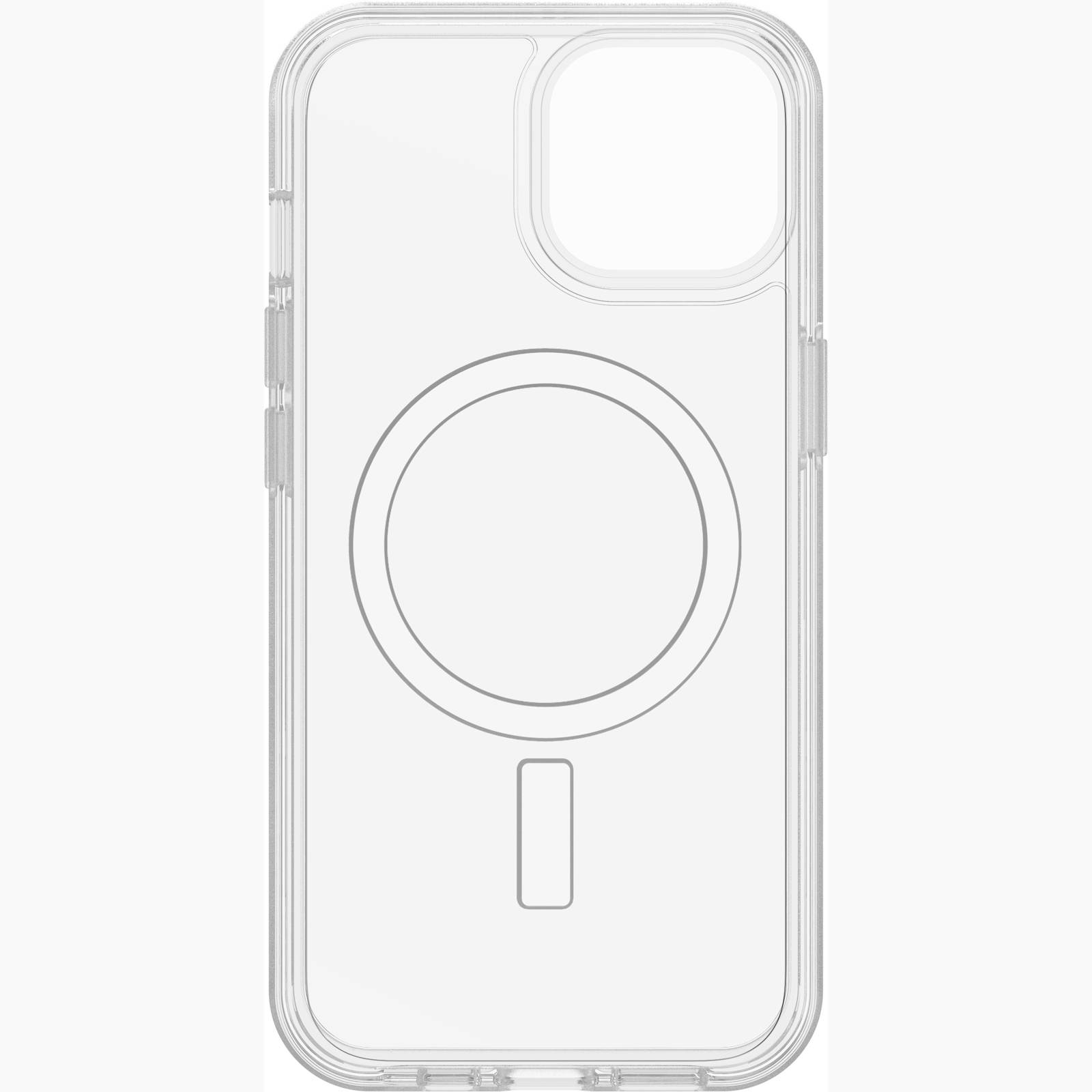 Otterbox KIT UK Hülle + Schutzglas + Ladegerät Set Apple iPhone 15 Transparent, Weiß MagSafe kompatibel 78-81253