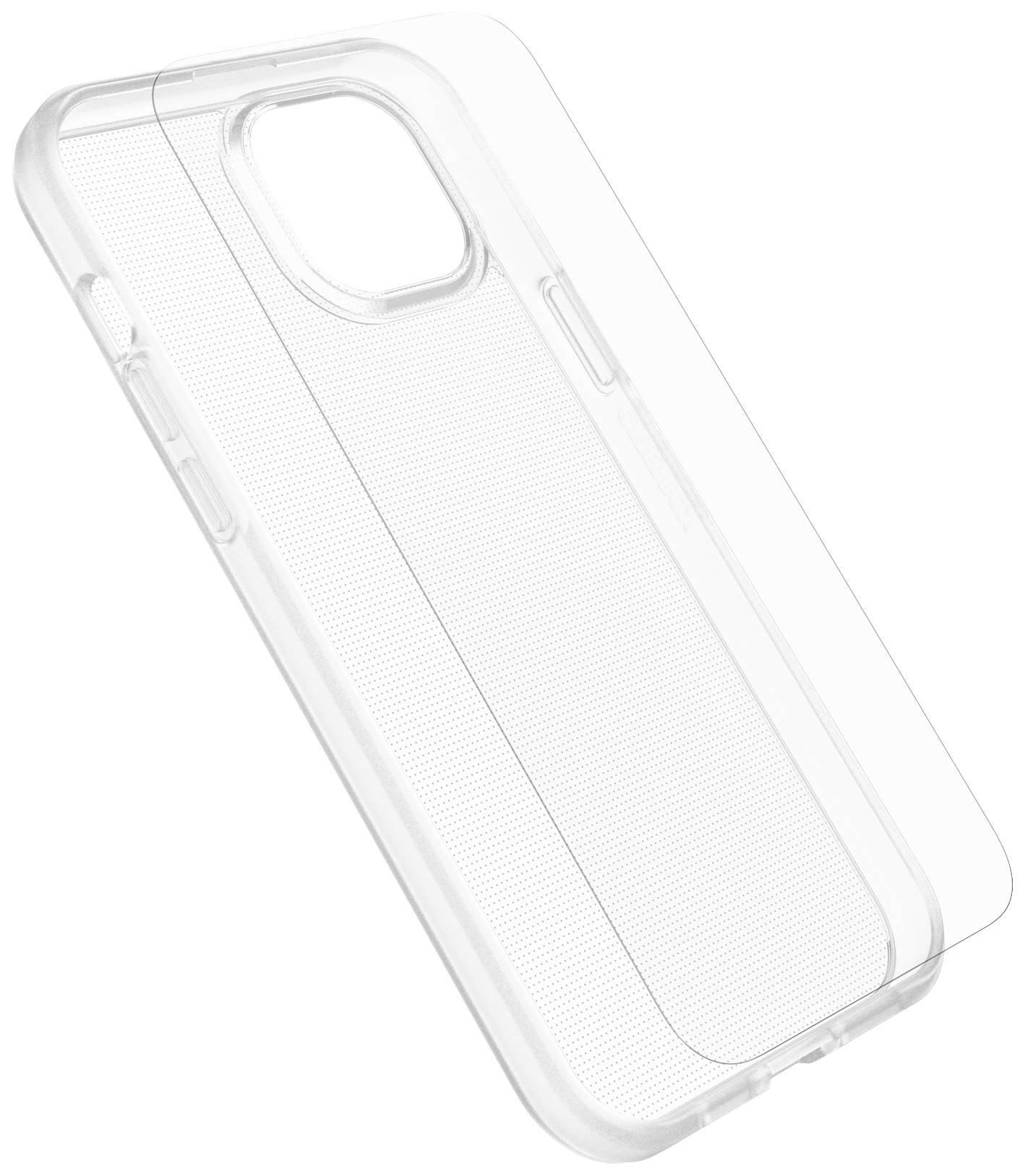 Otterbox React Hülle + Schutzglas Set Apple iPhone 15 Plus Transparent Induktives Laden 78-81236