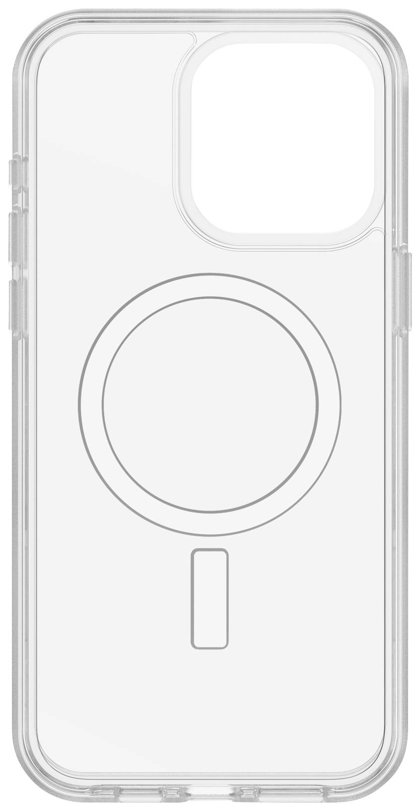 Otterbox Symmetry Hülle + Schutzglas Set Apple iPhone 15 Pro Max Transparent MagSafe kompatibel 78-81260