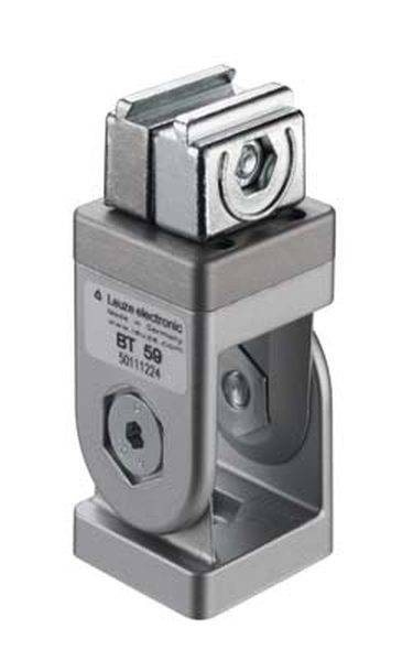 Metallscharnier mit etikettem Aufschrift 'BT 59'. Es ist ein robustes Verbindungselement, das zur Befestigung und zum Drehen geeignet ist.