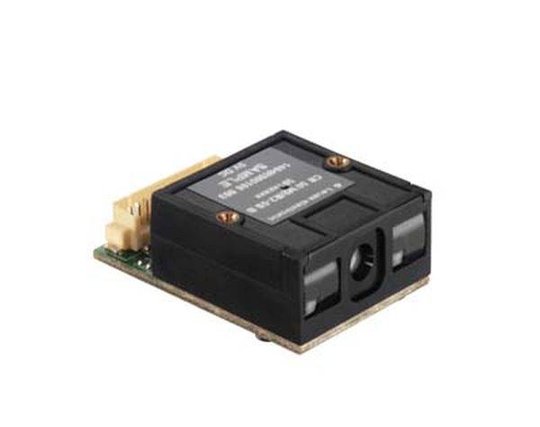 Ein schwarzer Sensormodul auf einer kleinen Platine mit Steckverbindungen, zur Erkennung von Luftqualität oder CO2-Konzentrationen.