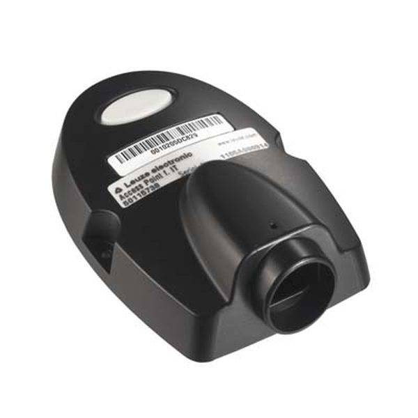 Schwarzes Messgerät mit einem Objektiv und Barcode auf der Oberseite, verwendet für Farbmessungen und Kalibrierung.