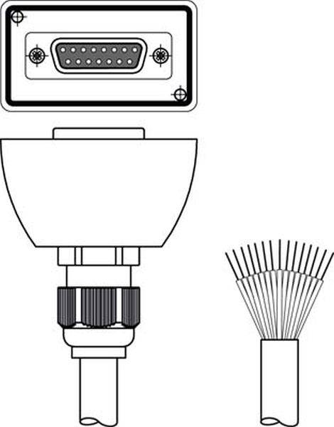 Leuze Electronic 50108139 Anschlussleitung 1St.