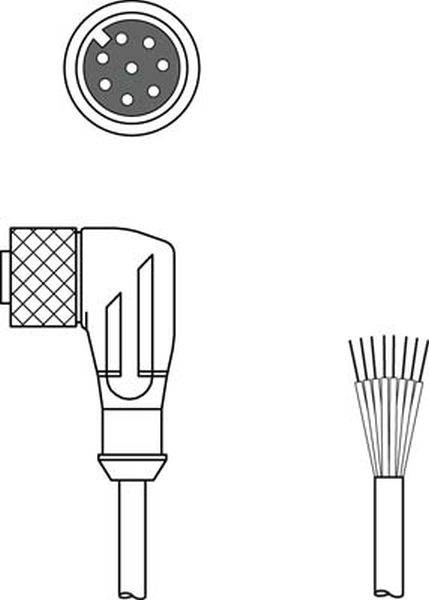 Leuze Electronic 50135136 Anschlussleitung 1St.