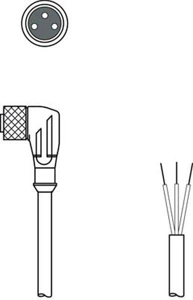 Leuze Electronic 50130865 Anschlussleitung 1St.