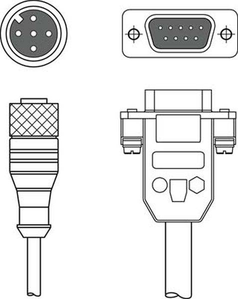 Leuze Electronic 50110155 Anschlussleitung 1St.