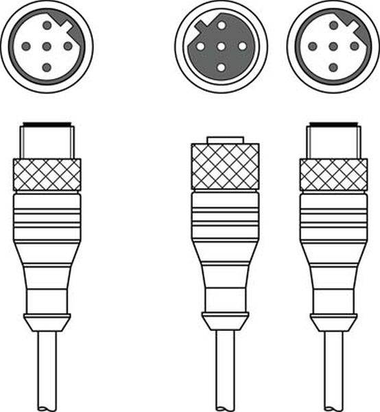 Leuze Electronic 50123263 Verbindungsleitung 1St.