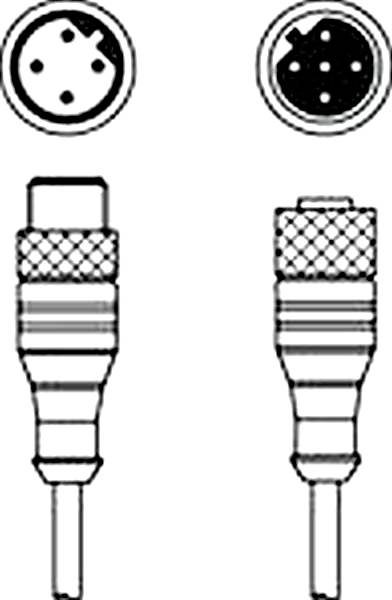 Leuze Electronic 50135252 Verbindungsleitung 1St.
