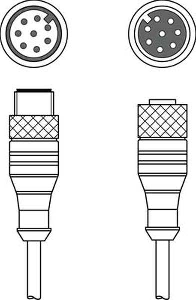 Leuze Electronic 50135146 Verbindungsleitung 1St.
