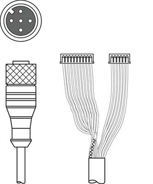 Leuze Electronic 50115049 Verbindungsleitung 1St.