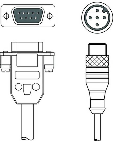 Leuze Electronic 50106906 Sensor-/Aktor-Anschlussleitung 1St.