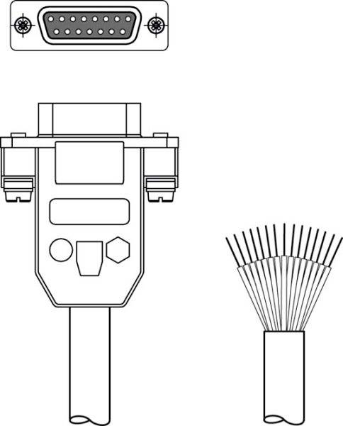 Leuze Electronic 50104754 Verbindungsleitung 1 St.