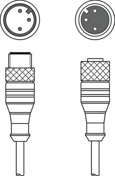 Leuze Electronic 548051 Verbindungsleitung 1St.
