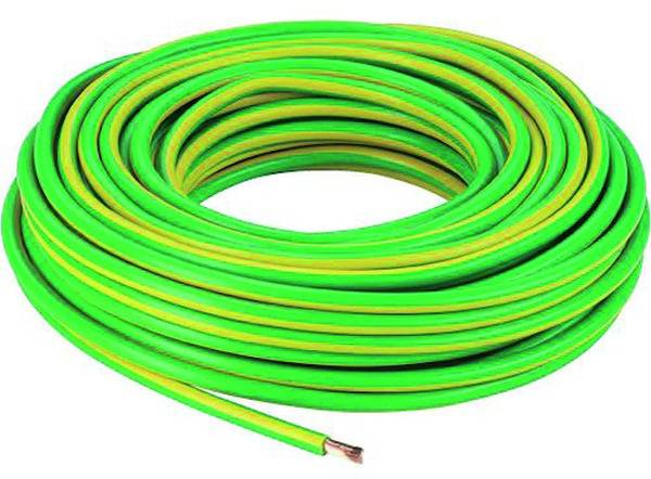 H07Z-K 1x6 ge/grue Aderleitung 100m