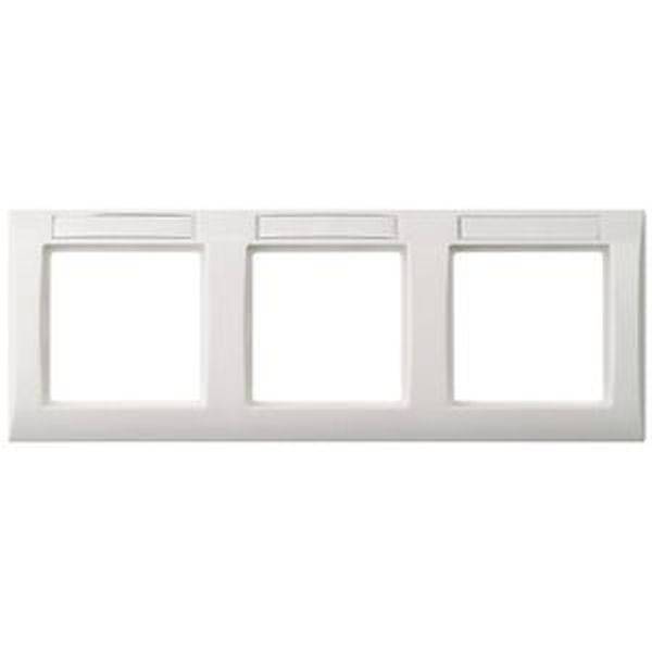 ELSO 264314 Rahmen 264314 3fach waagerecht JOY reinweiß 5St.