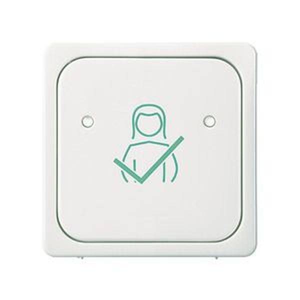 ELSO 735814 Tastfläche 735814 Abstelltaster (MEDIOPT CARE) rw 5St.