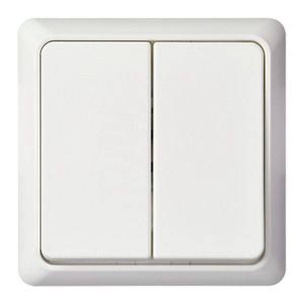 ELSO 242514 UP-Doppeltaster 242514 10A RENOVIERUNG komplett rw 10St.