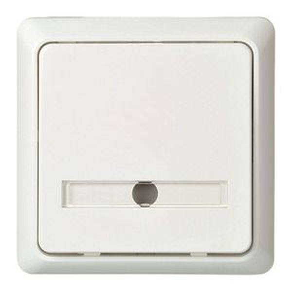 ELSO 506334 Taster 506334 42V/1A AP flach bel. reinweiß 10St.