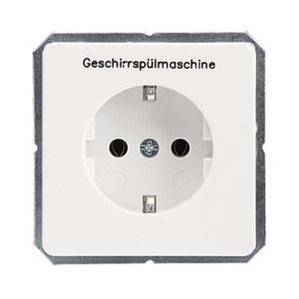 ELSO 205144 Steckdoseneinsatz 205144 bedruckt Geschirrspüler 16A rw 10St.