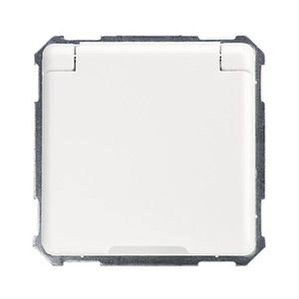 ELSO 235034 Steckdoseneinsatz 235034 mit Klappdeckel 16A reinweiß 10St.