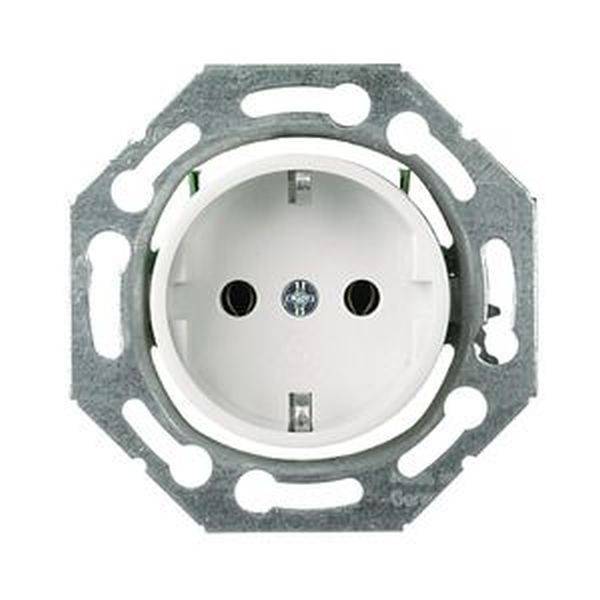 ELSO 225024 Steckdoseneinsatz 225024 Zentralpl. 45Grad 16A rw 10St.