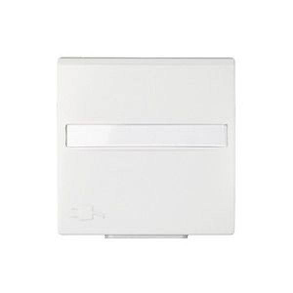 ELSO 263164 Zentralplatte 263164 für Steckdose JOY reinweiß 5St.