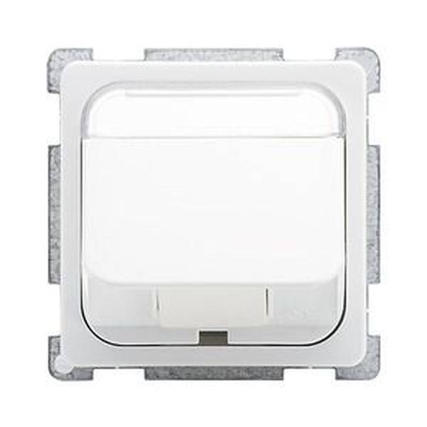 ELSO 206874 Zentralplatte 206874schräg Leitungsausl. bis 14mm rw 10St.