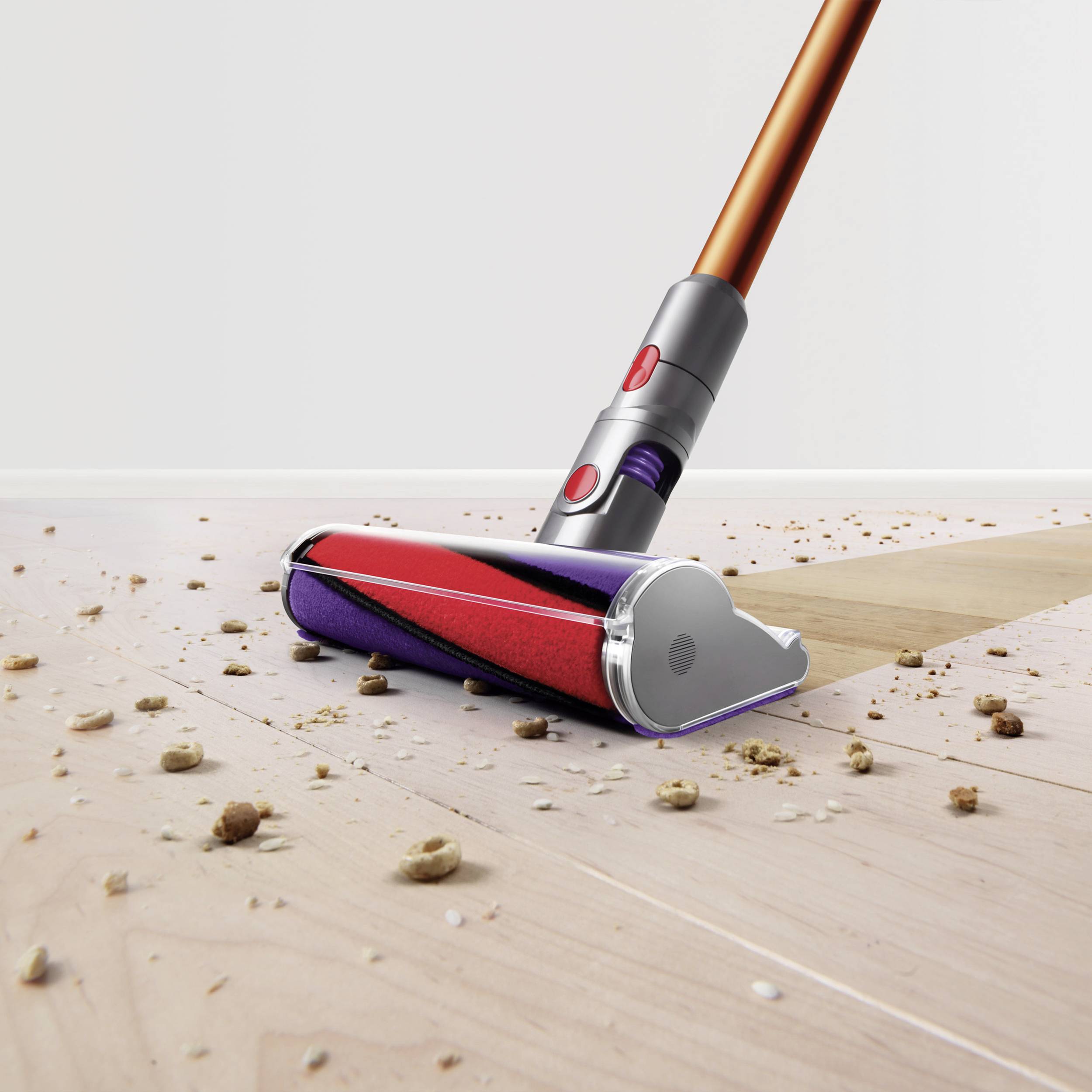 dyson V10 Absolute Nickel-Kupfer 448883-01 Akku-Handstaubsauger 25.2 V motorbetriebene Saugbürste