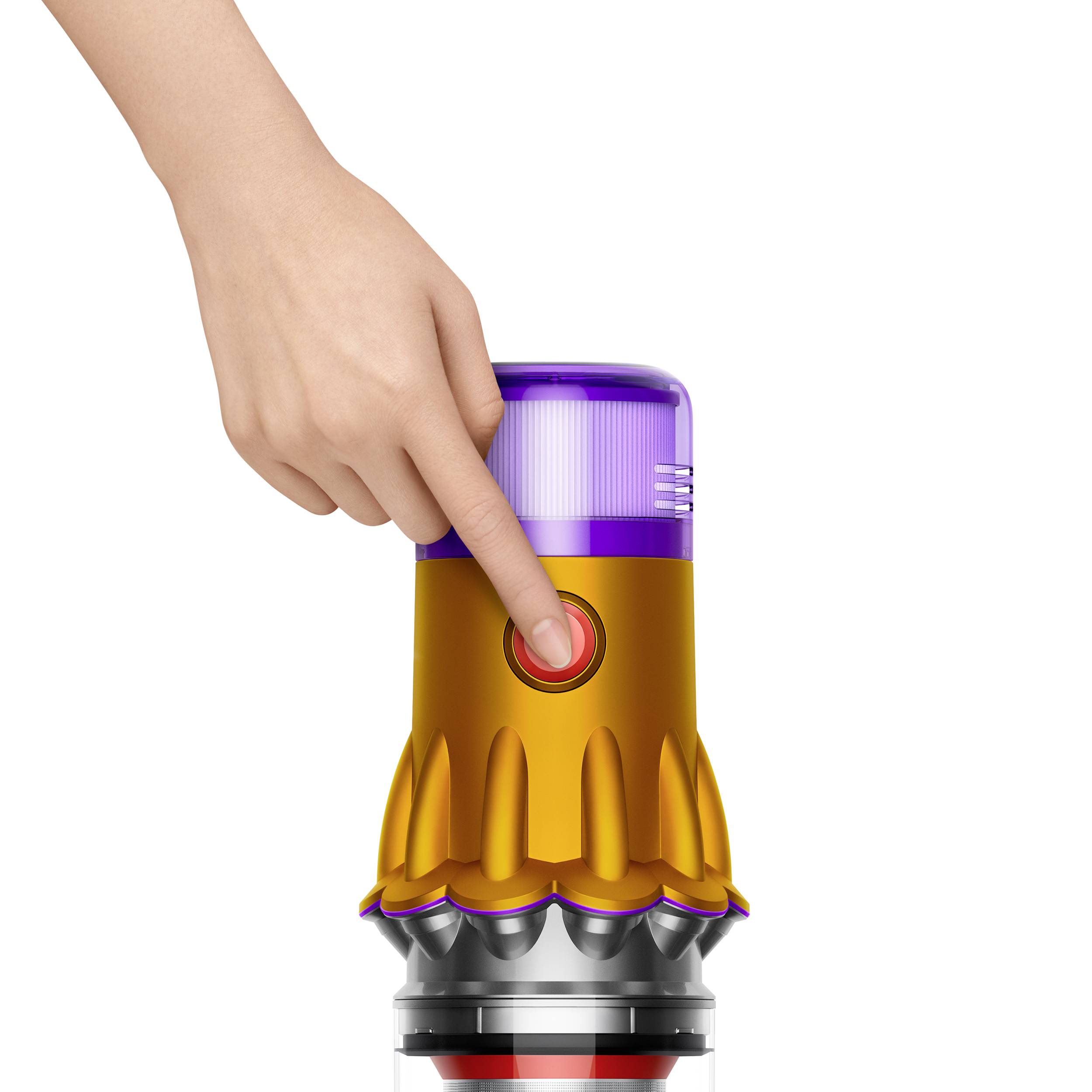 Dyson V12 Detect Slim Absolute - Trocken - Zyklonal - Teppich - Harter Boden - 545 W - Beutellos - Nickel - Ge