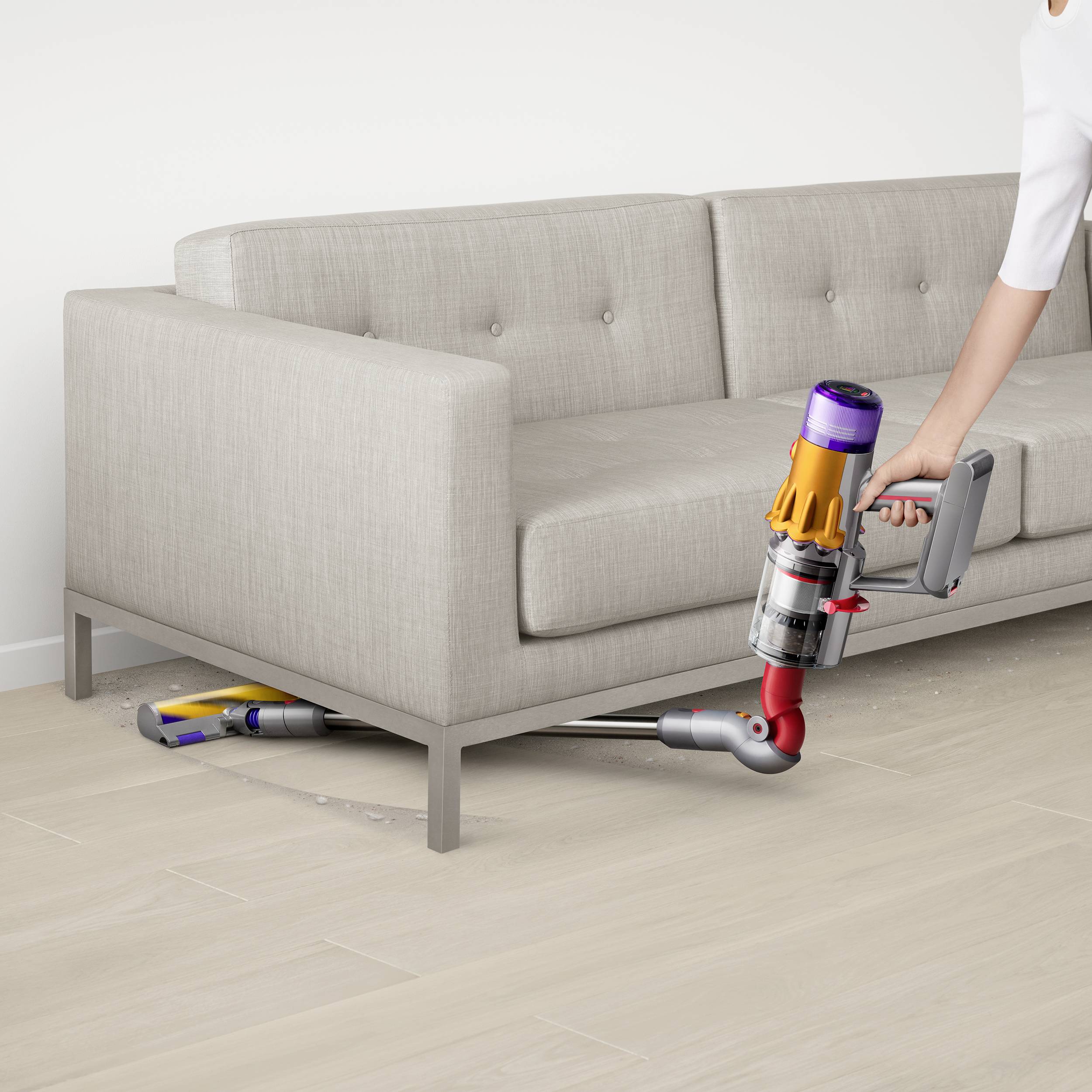 Dyson V12 Detect Slim Absolute - Trocken - Zyklonal - Teppich - Harter Boden - 545 W - Beutellos - Nickel - Ge