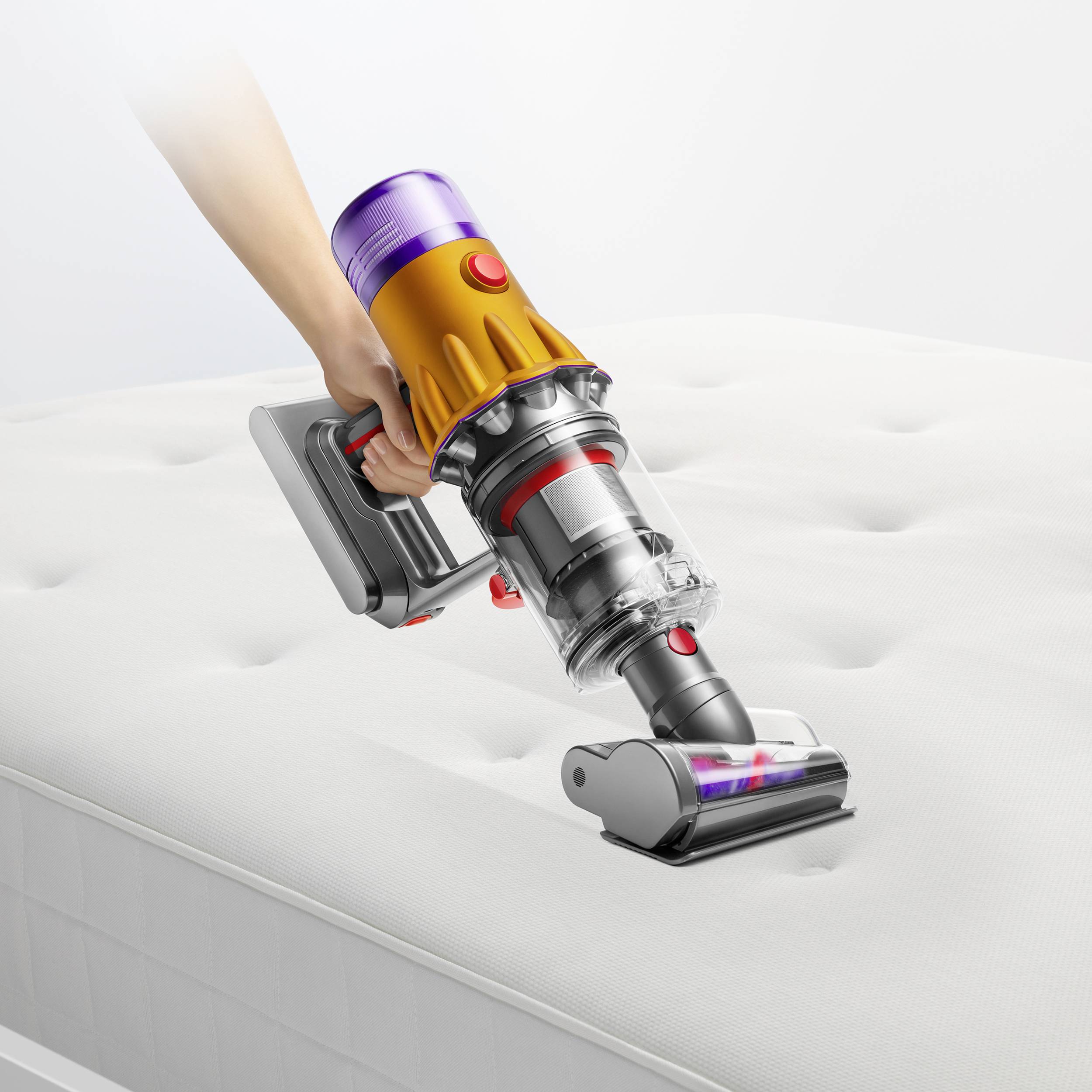 Dyson V12 Detect Slim Absolute Nickel Satin 448884-01 Akku-Handstaubsauger 25.2V 230V 545W motorbetriebene Saugbürste