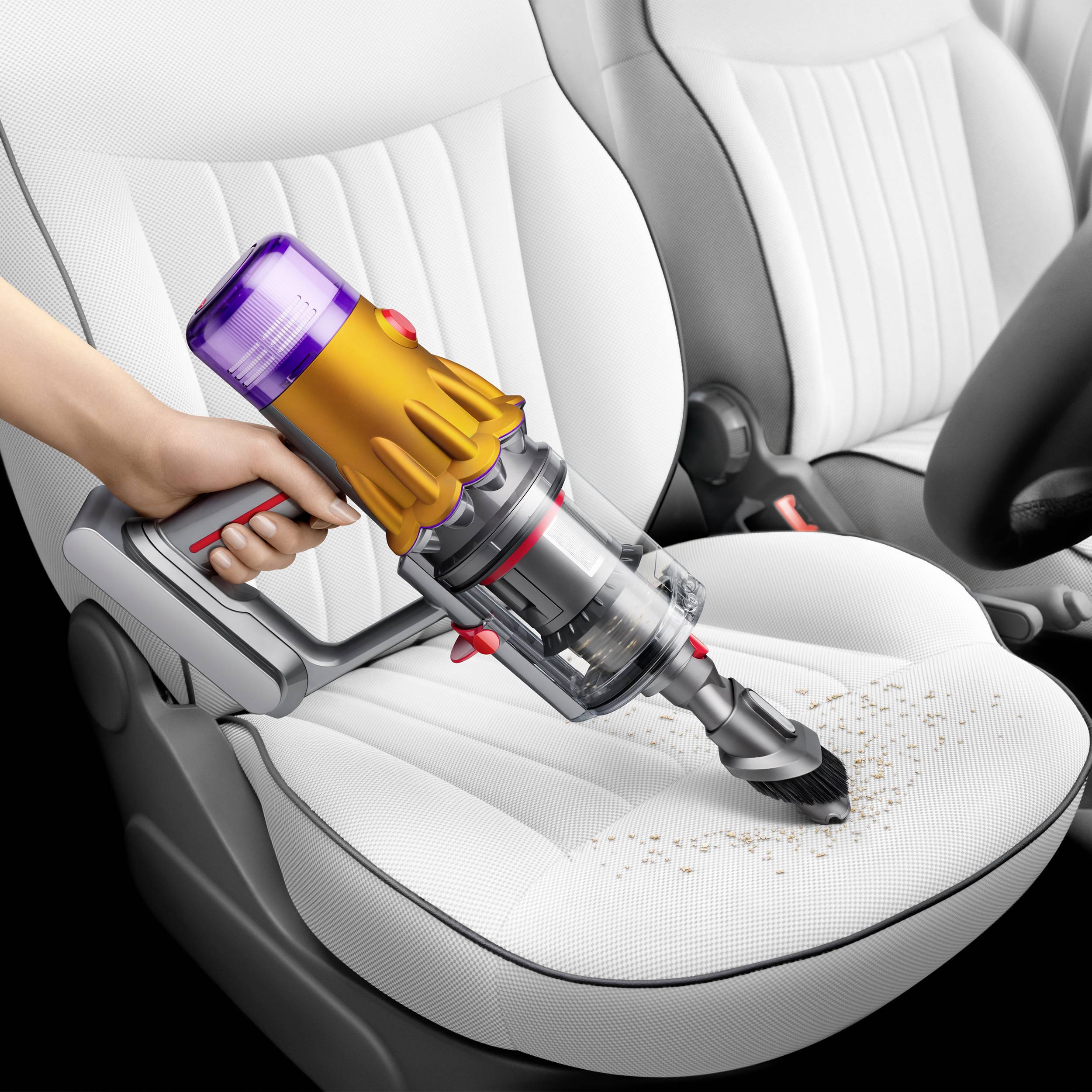 Dyson V12 Detect Slim Absolute - Trocken - Zyklonal - Teppich - Harter Boden - 545 W - Beutellos - Nickel - Ge