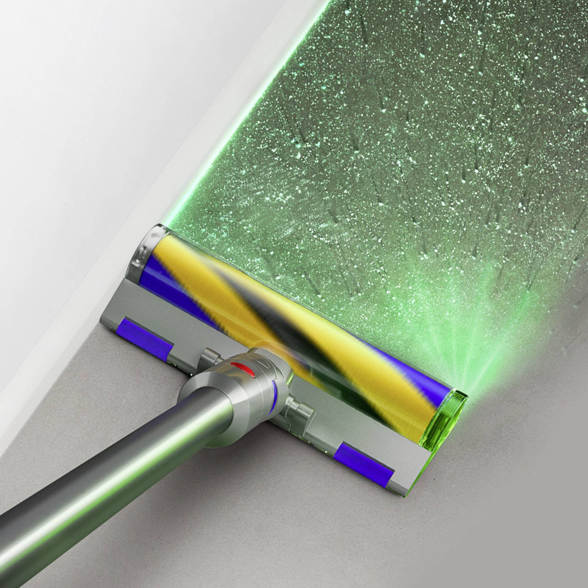dyson V15 Detect Absolute (Gelb / Nickel) 446986-01 Akku-Zyklon-Staubsauger 25.2 V 230 V 660 W motorbetriebene Saugbürste