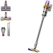 Dyson V15 Detect Absolute Nickel, Gelb 446986-01 Akku-Zyklon-Staubsauger 25.2V 230V 660W motorbetriebene Saugbürste Dyson V15 Detect Absolute Nickel, Gelb 446986-01 Akku-Zyklon-Staubsauger 25.2V 230V 660W motorbetriebene Saugbürste