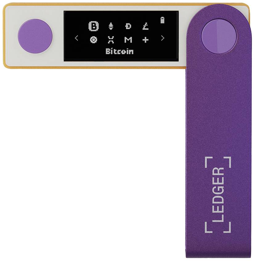 Ledger Nano X Retro Hardware Wallet Orange, Lila USB-A, Bluetooth® 1 St. LNX-GAMING-ENDEPT