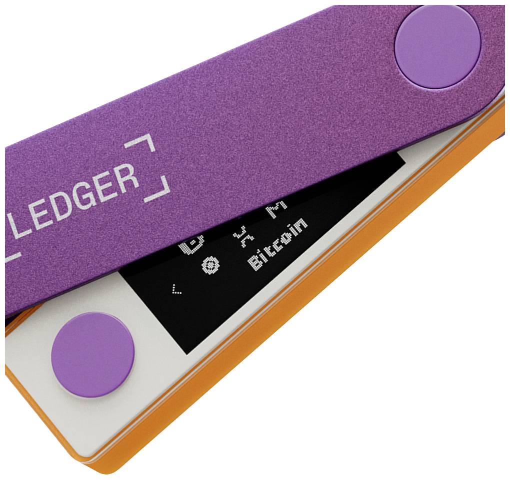 Ledger Nano X Retro Hardware Wallet Orange, Lila USB-A, Bluetooth® 1 St. LNX-GAMING-ENDEPT